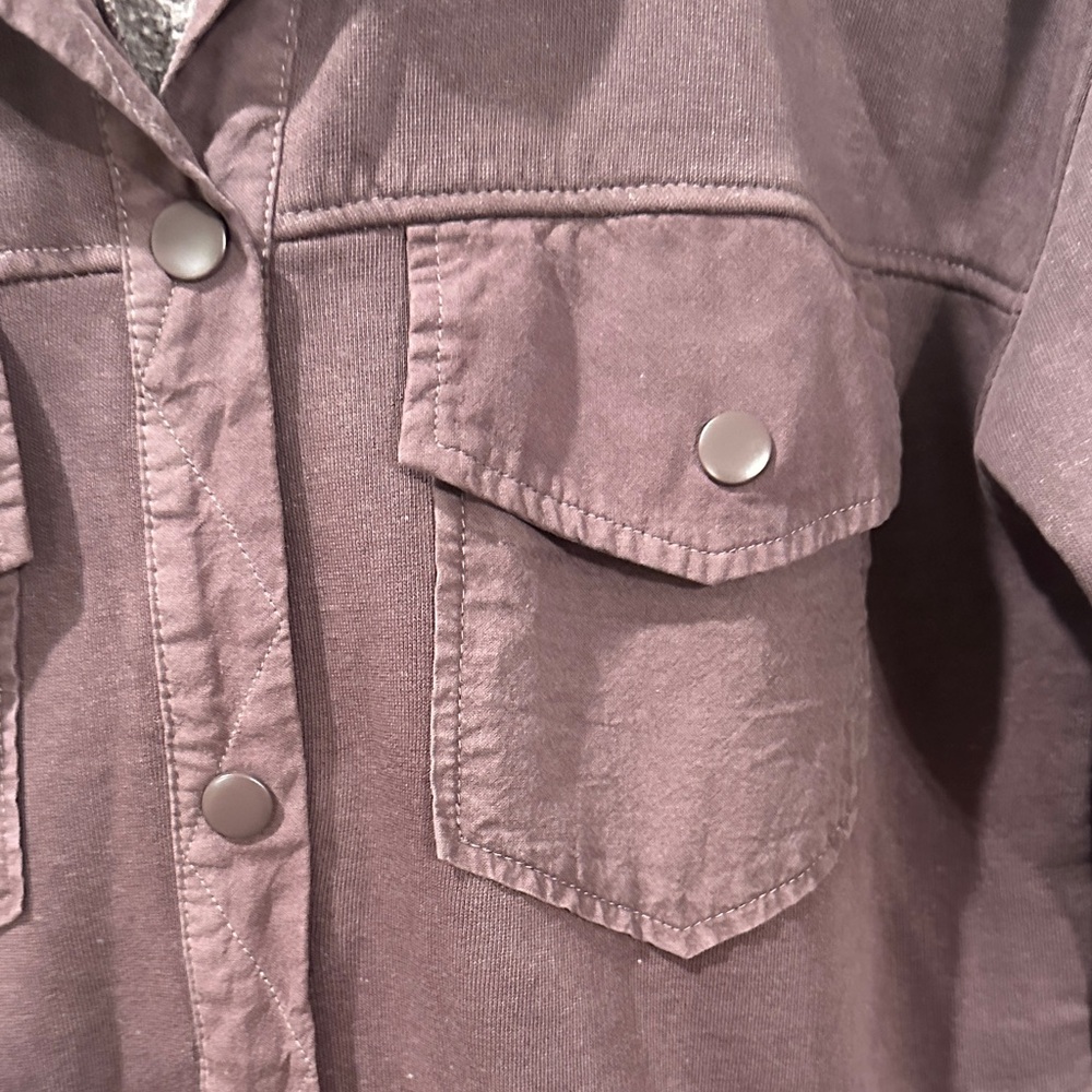 Mono B Purple Utility Jacket - Picture 3 of 4